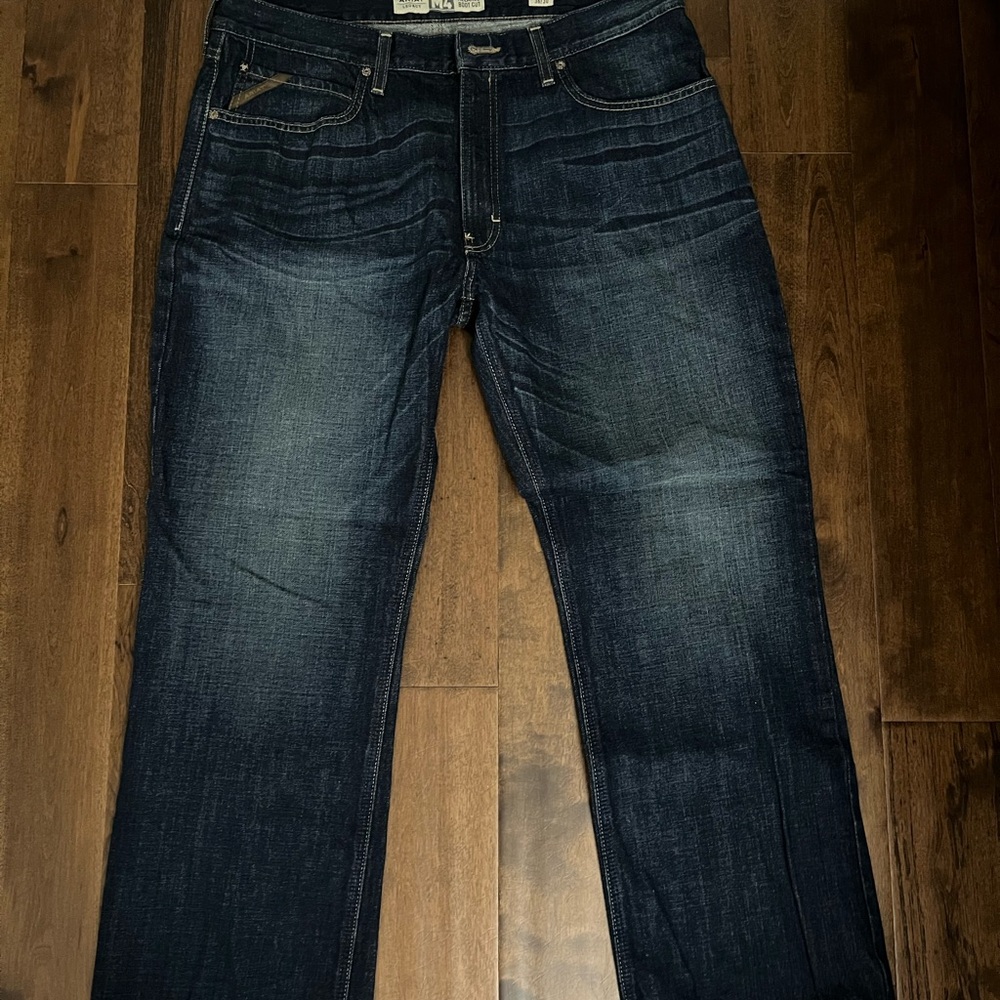 Ariat Men's Dark Blue Bootcut Jeans